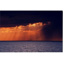 Trademark Art "Passing Storm" Canvas Art by Kurt Shaffer