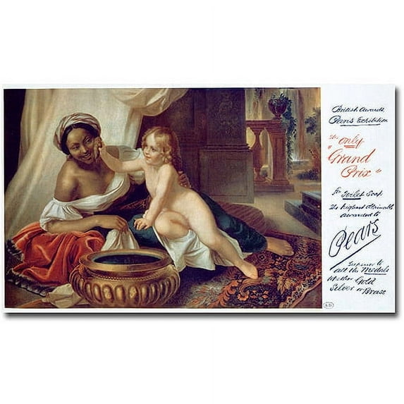 Trademark Art "Pears Soap, 1898" Canvas Wall Art