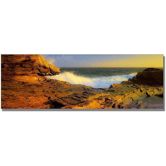 Trademark Art "Pemaquid Point, Maine" Canvas Wall Art by Preston