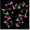 thumbnail image 1 of Trademark Art "Pressed Flowers Morning Glories" Canvas Wall Art by Kathie McCurdy, 1 of 1