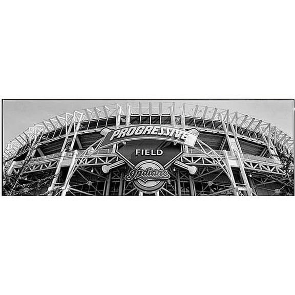 Trademark Fine Art Preston Progressive Field Canvas Wall Art - 8x24