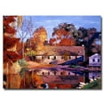 thumbnail image 1 of Trademark Art "Reflections Of A Millhouse" Canvas Wall Art by David Lloyd Glover, 1 of 2