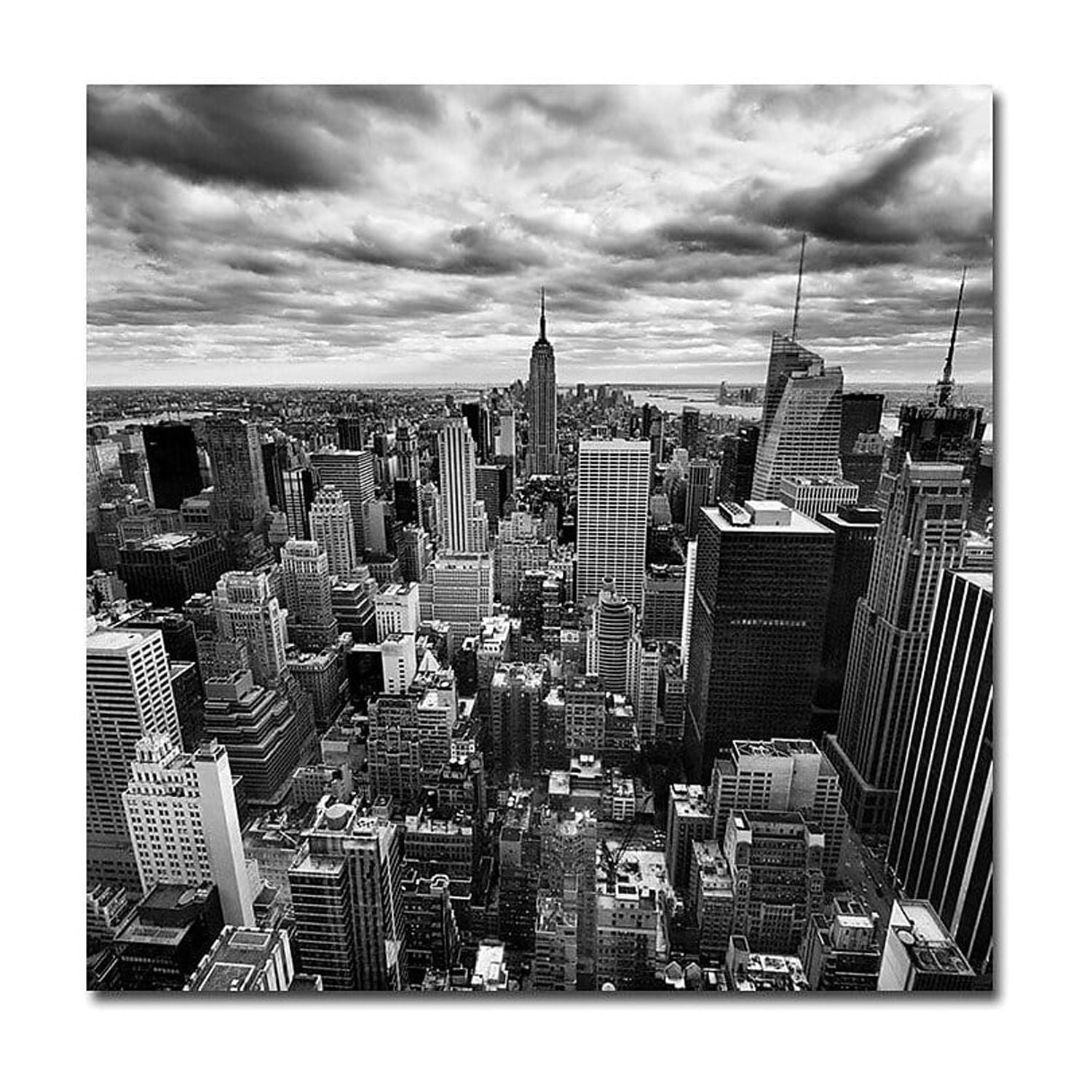 Trademark Art "Rockefellar View" Canvas Art by Nina Papoirek