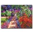 thumbnail image 1 of Trademark Art "Romantic Garden Walk" Canvas Wall Art by David Lloyd Glover, 1 of 3