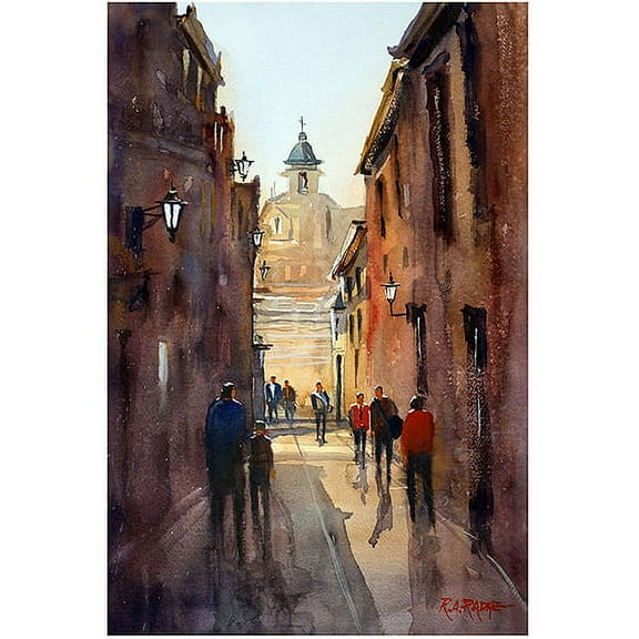 Trademark Art "Rome" Canvas Art by Ryan Radke