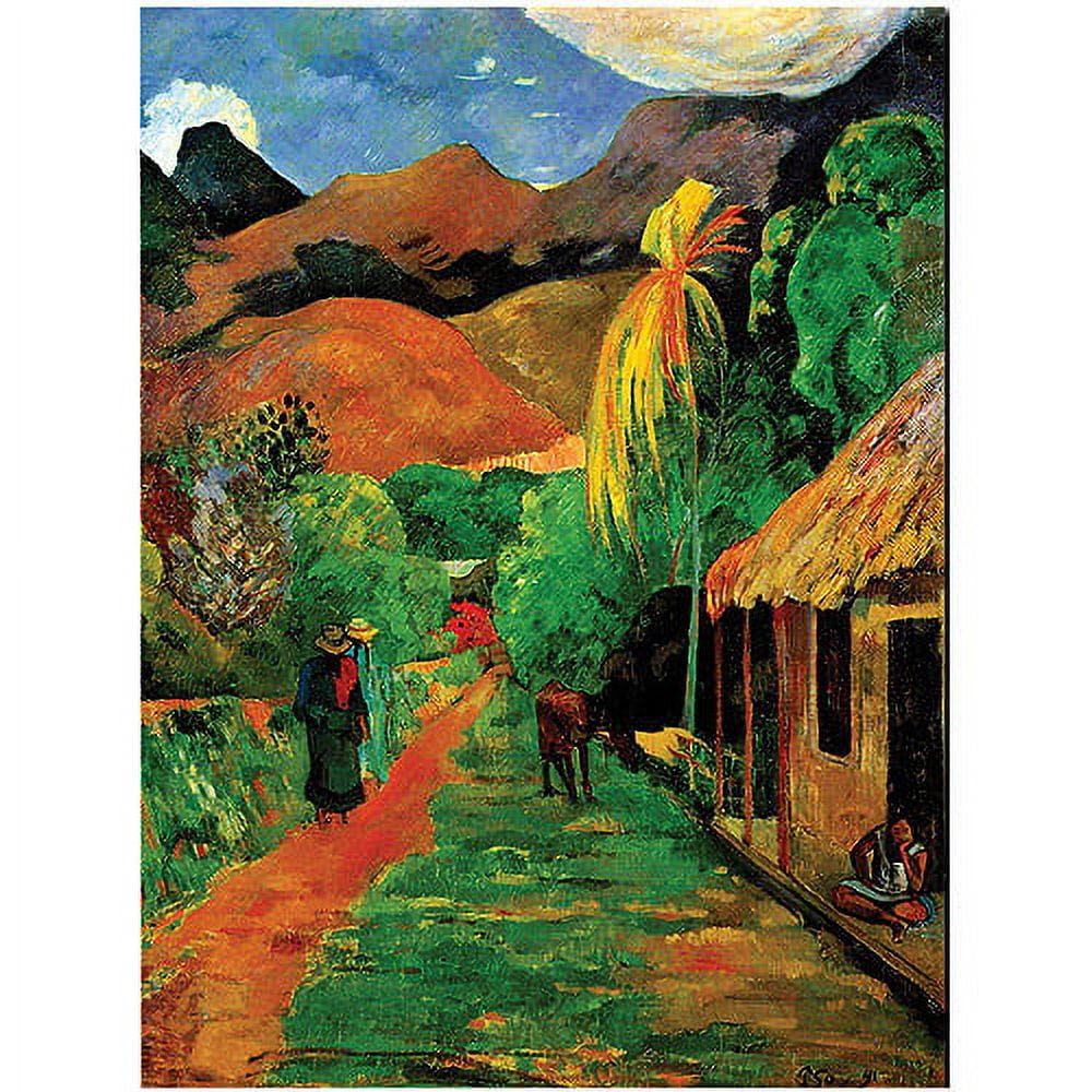 Abstract Halloween Canvas Art in Multicolor, 15" x 21"