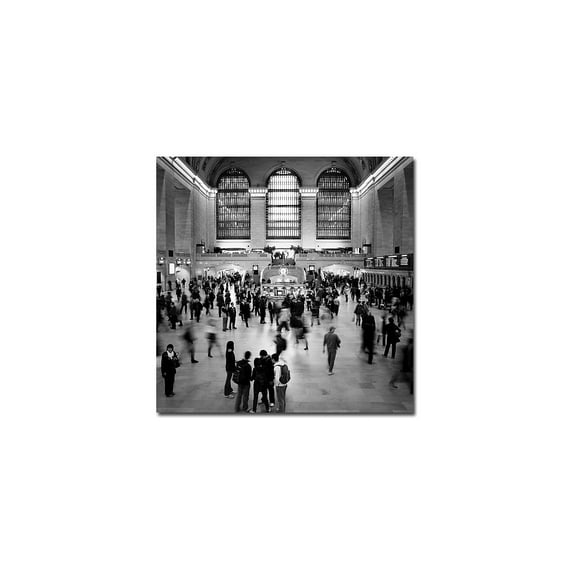 Trademark Art "Rush Hour" Canvas Art by Nina Papoirek