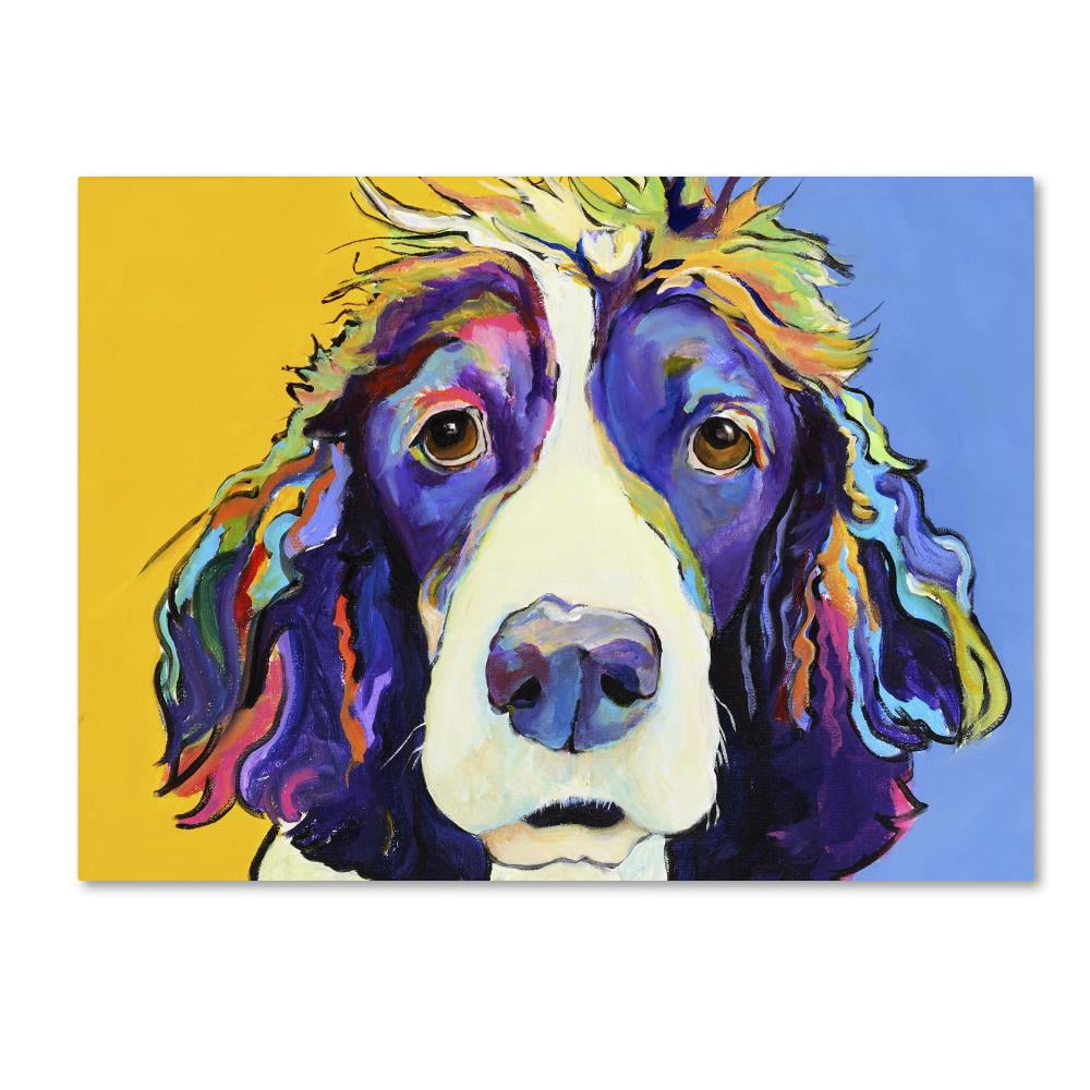Trademark Art "Sadie" Canvas Art by Pat Saunders-White