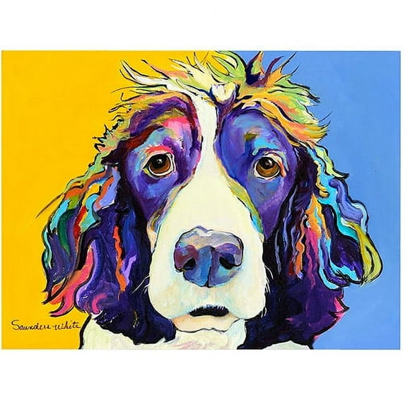 Trademark Art "Sadie" Canvas Art by Pat Saunders-White