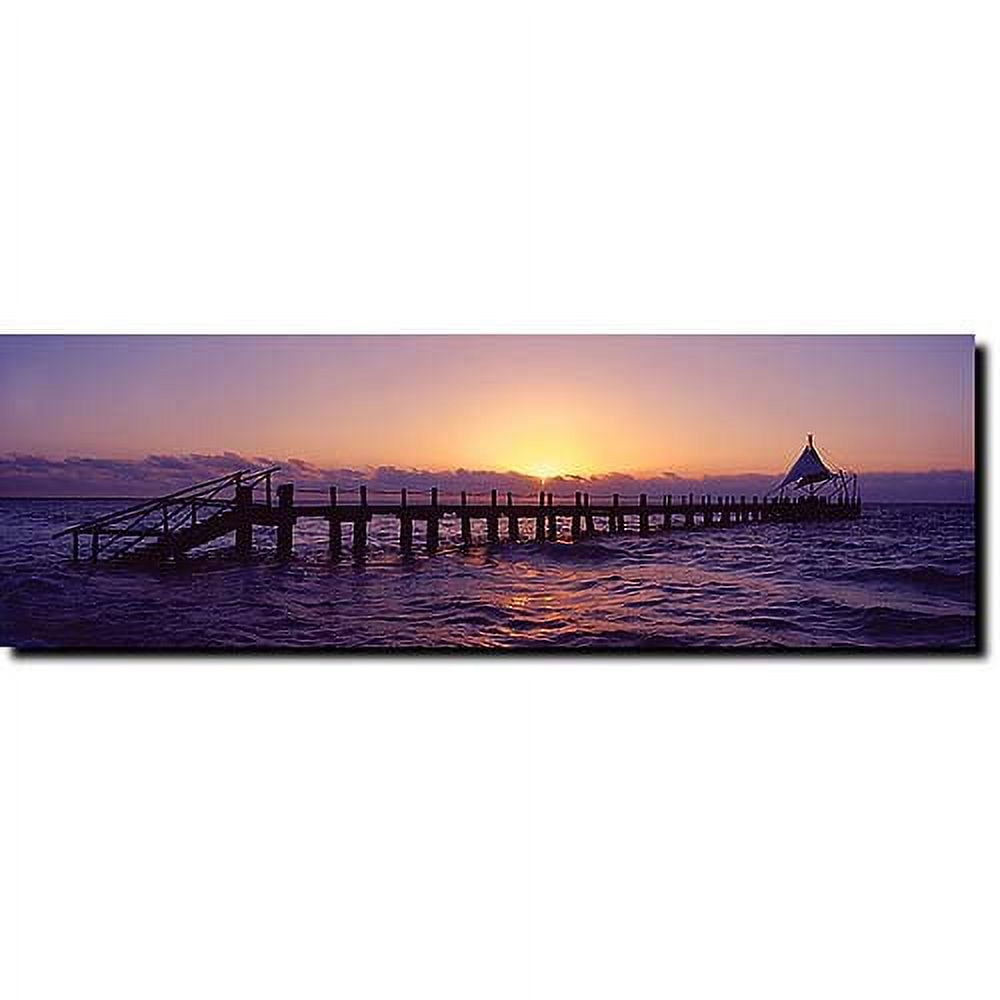 Trademark Art "Seascape" Canvas Art by Preston