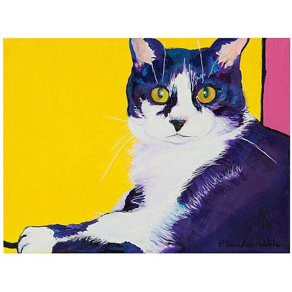 Trademark Art "Simon" Canvas Art by Pat Saunders-White