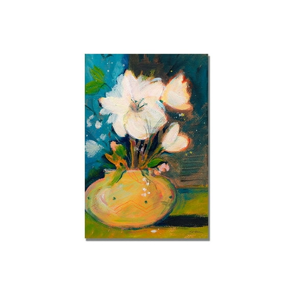 Trademark Art "Simplicity" Canvas Wall Art by Shelia Golden