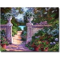thumbnail image 1 of Trademark Art "Sir Thomas Estate Garden" Canvas Wall Art by David Lloyd Glover, 1 of 3