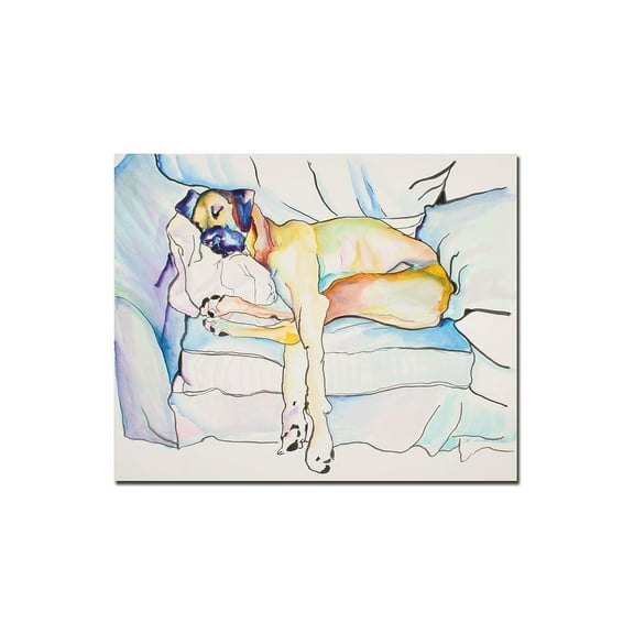 Trademark Art "Sleeping Beauty" Canvas Art by Pat Saunders-White