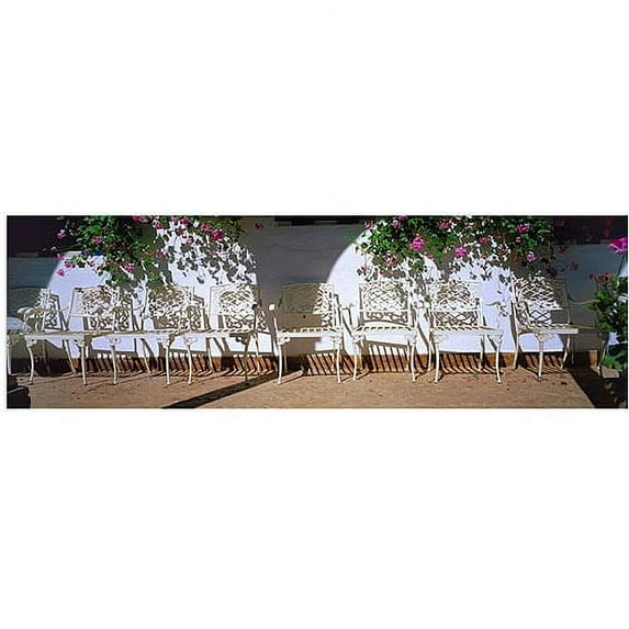 Trademark Art "Spanish Chairs" Canvas Art by Preston