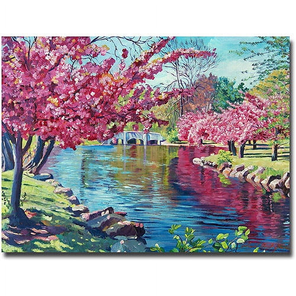 Trademark Art "Spring Soliloquy" Canvas Wall Art by David Lloyd Glover