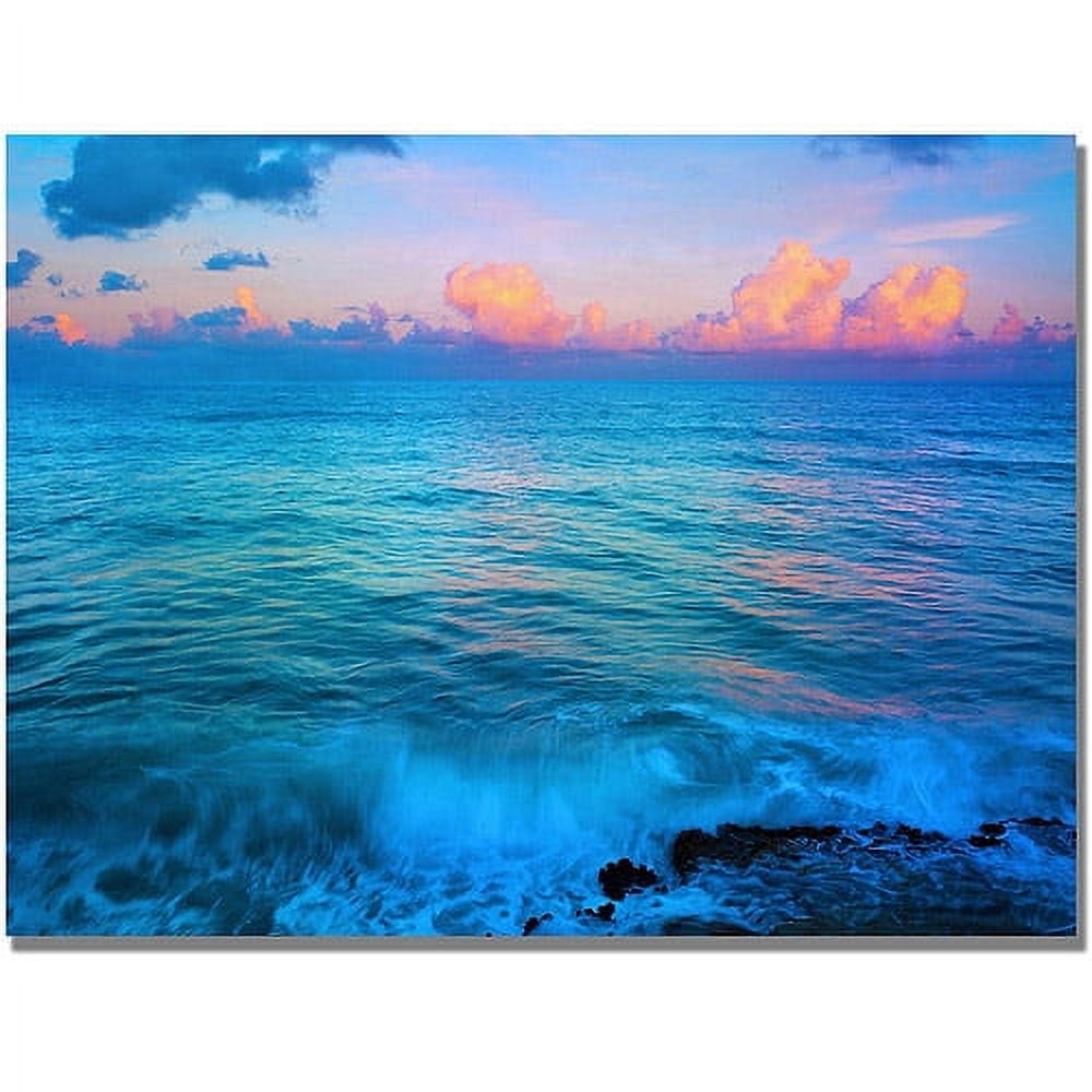 Trademark Art "St. Marten's Sunset" Canvas Wall Art by Preston