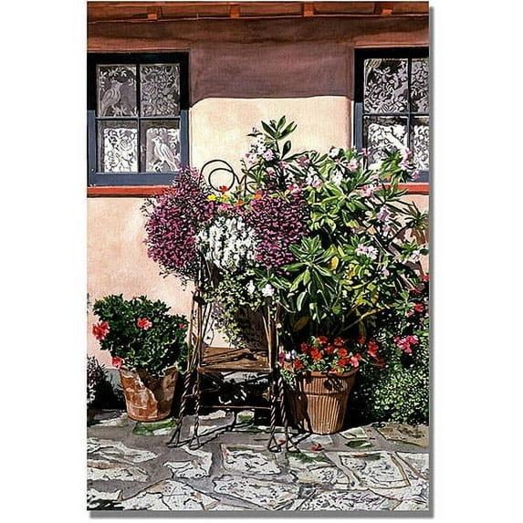 Trademark Art "Storybook Cottage Carmel" Canvas Wall Art by David Lloyd Glover