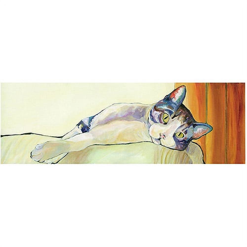 Trademark Art "Sunbather" Canvas Art by Pat Sanders-White