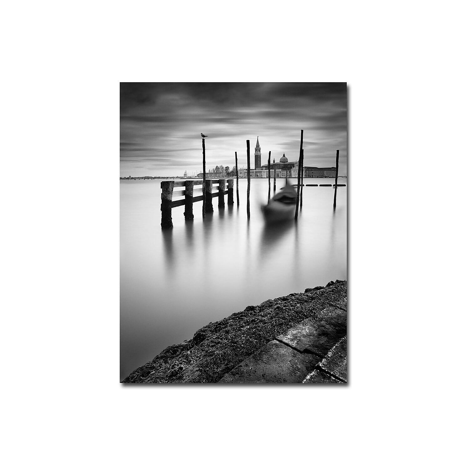 Trademark Art "Venice, Canal Grande" Canvas Art by Nina Papoirek