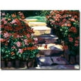 thumbnail image 1 of Trademark Art "Welcome To My Garden" Canvas Wall Art by David Lloyd Glover, 1 of 1