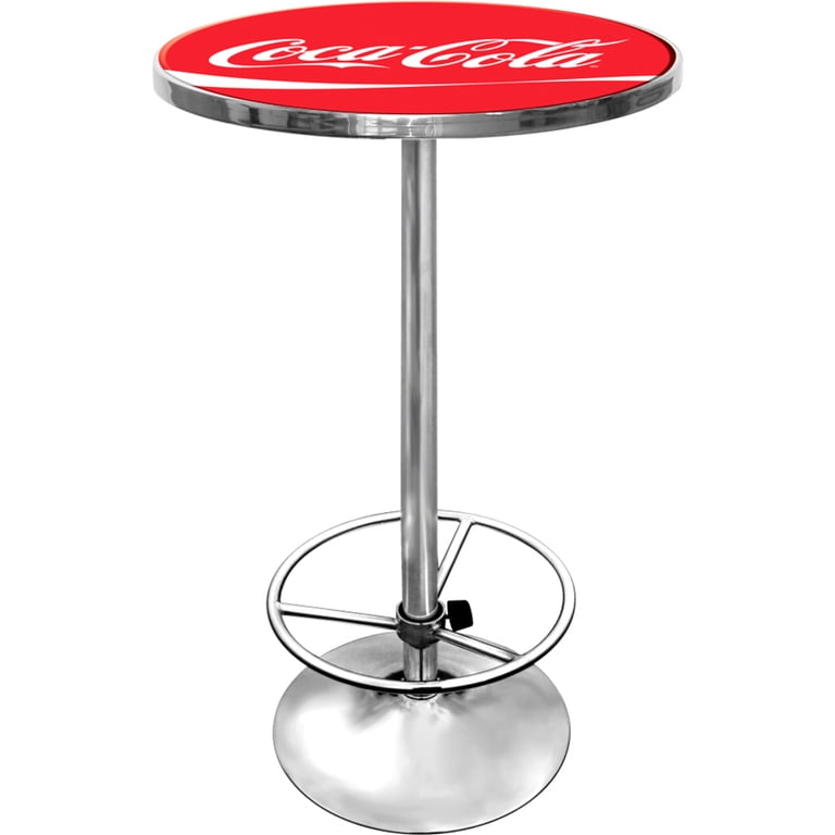 Coca-Cola ロゴ入り丸型テーブル Trademark Coca-Cola 42