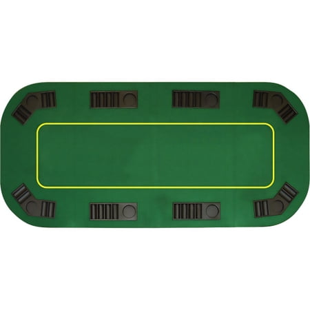 Trademark Poker Table Top - 80-inch Foldable Card Mat for up to 8 Players