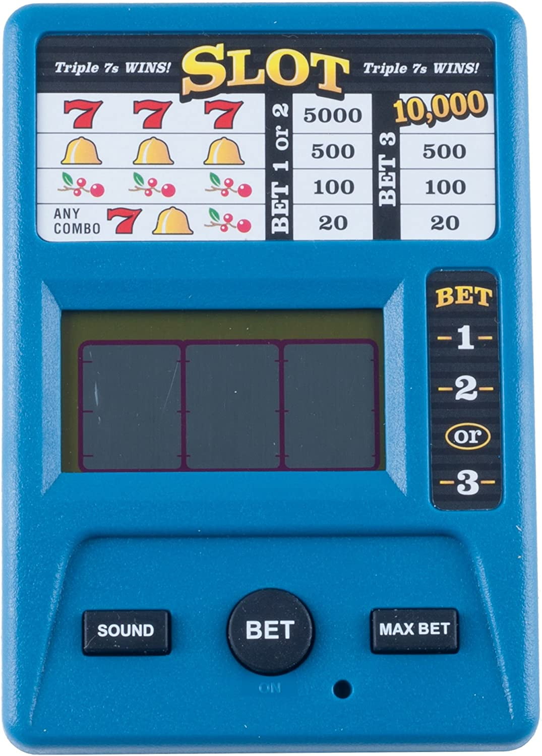 Trademark Electronic Handheld Slot Machine Game