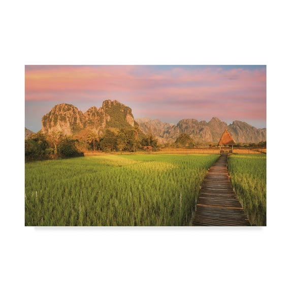 Trademark Fine Art '06.50 Sunrise' Canvas Art by Philippe Sainte-Laudy