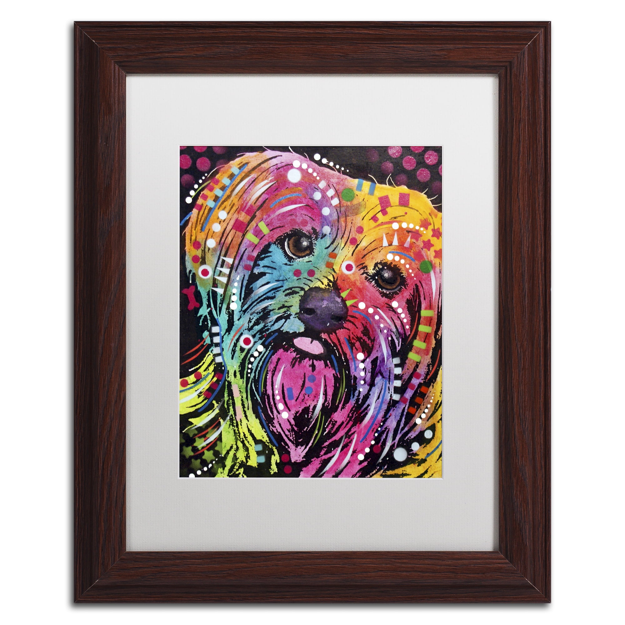 Trademark Fine Art 11 x 14 Animals Matted Framed Art ' York II ' by Dean Russo