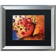 thumbnail image 1 of Trademark Fine Art "13" Canvas Art by Natasha Wescoat, Black Matte, Silver Frame, 1 of 4