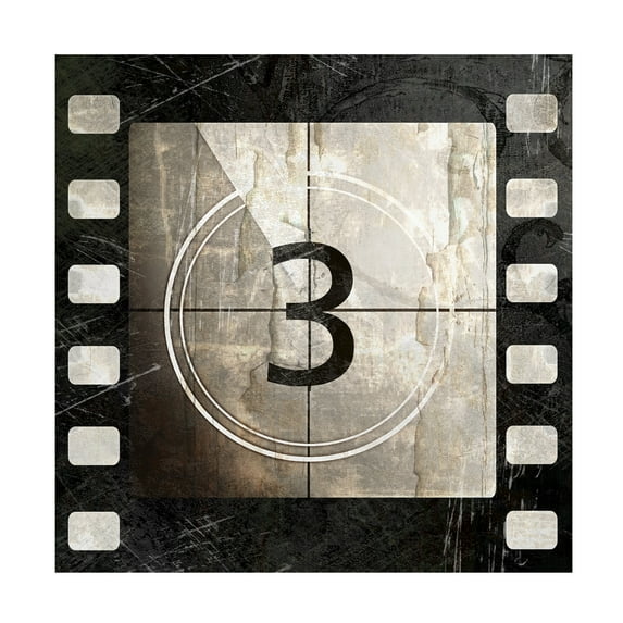 Trademark Fine Art Color Bakery Vintage Countdown III Canvas Wall Art - 14x14