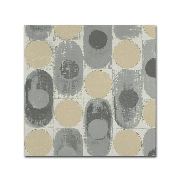 Trademark Fine Art '16 Blocks Square XVI Archroma' Canvas Art by Kathrine Lovell