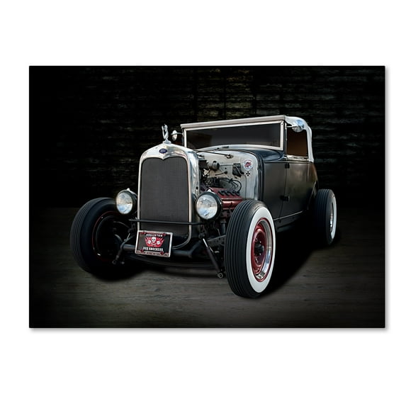 Trademark Fine Art '1930 Ford' Canvas Art by Lori Hutchison