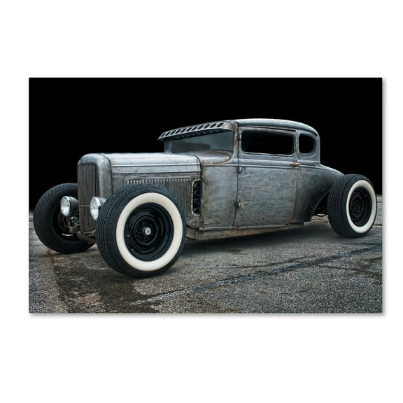 Trademark Fine Art '1931 Coupe Rat Rod' Canvas Art by Lori Hutchison