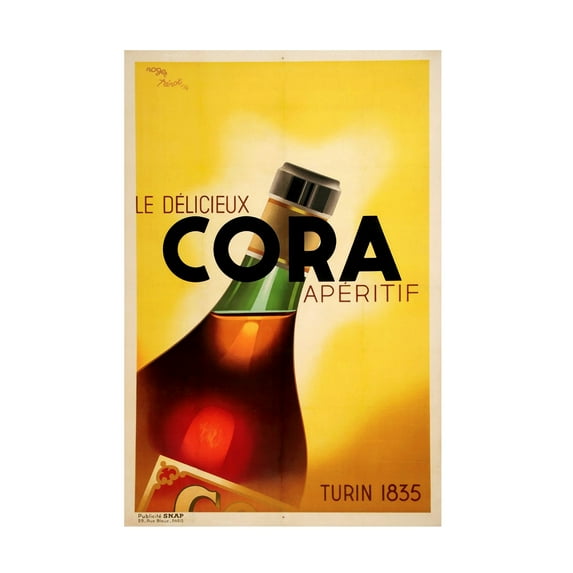 Trademark Fine Art '1934 Made In Italy' Canvas Art by Vintage Lavoie