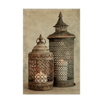 Trademark Fine Art '2 Lanterns' Canvas Art by Tom Quartermaine