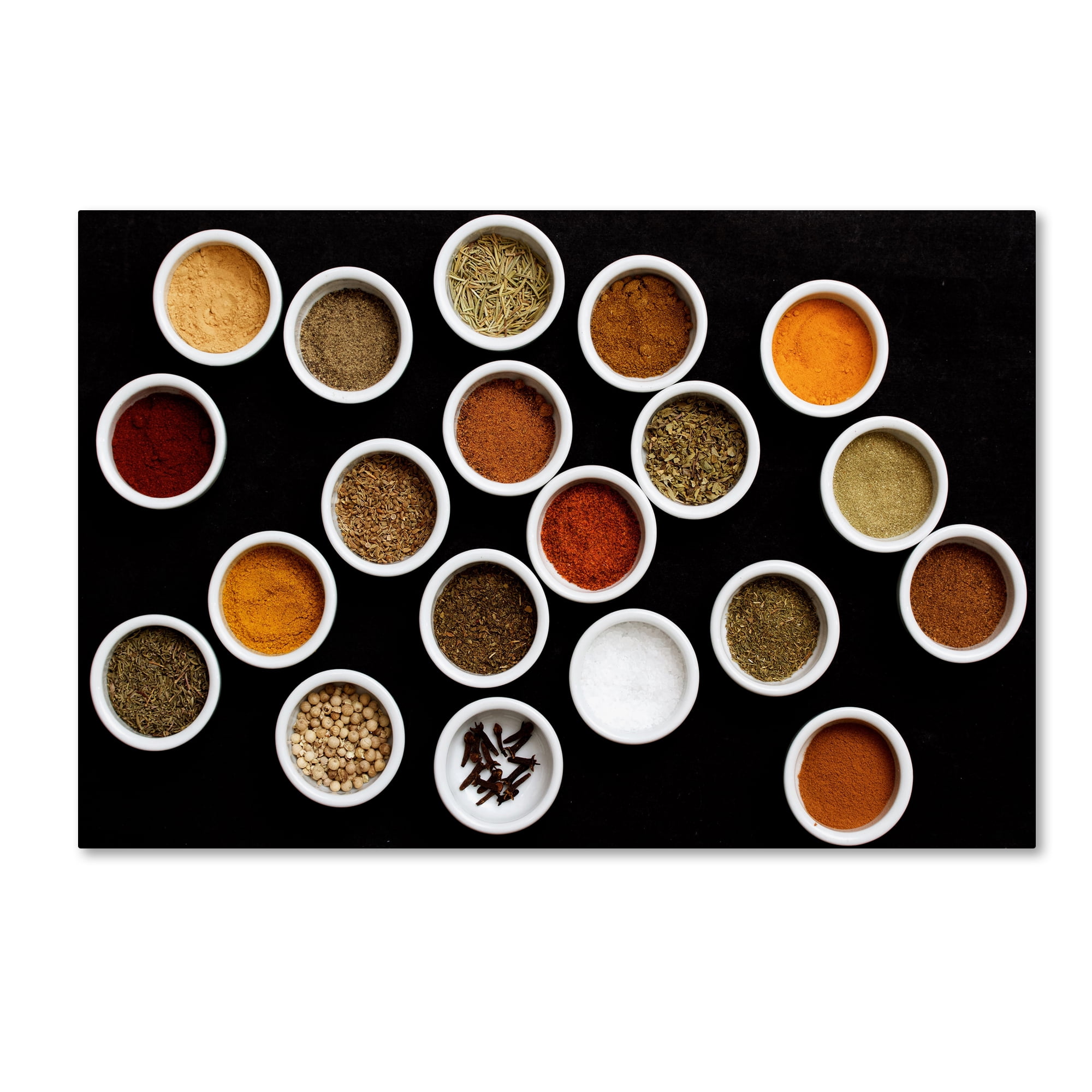 Trademark Fine Art '20 Flavors' Canvas Art by Sarah Saratonina