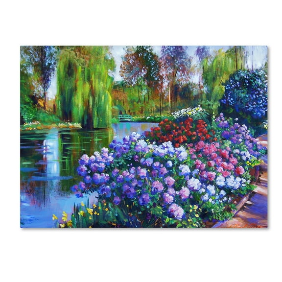 Trademark Fine Art 24x32 Still Life Canvas Wall Art 'Promise of Spring' by David Lloyd Glover