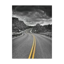 Trademark Fine Art '25 Miles' Canvas Art by Janice Sullivan