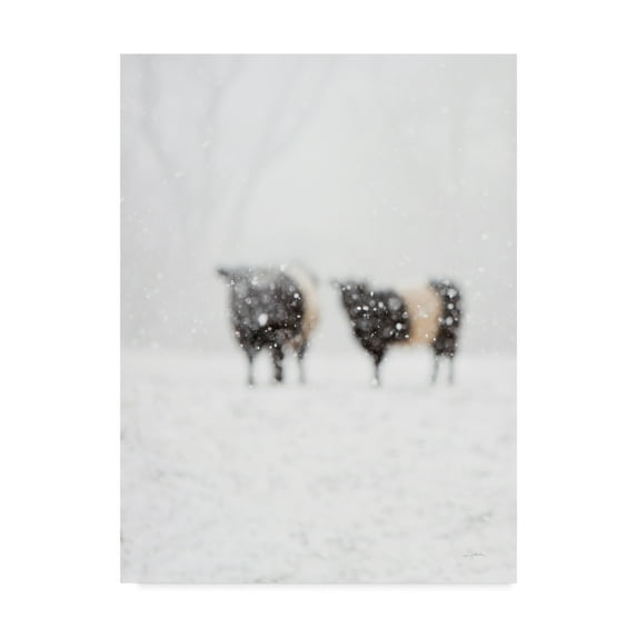 Trademark Fine Art 35 x 47 Animals Canvas Art ' Oreos and Milk IV ' by Aledanda
