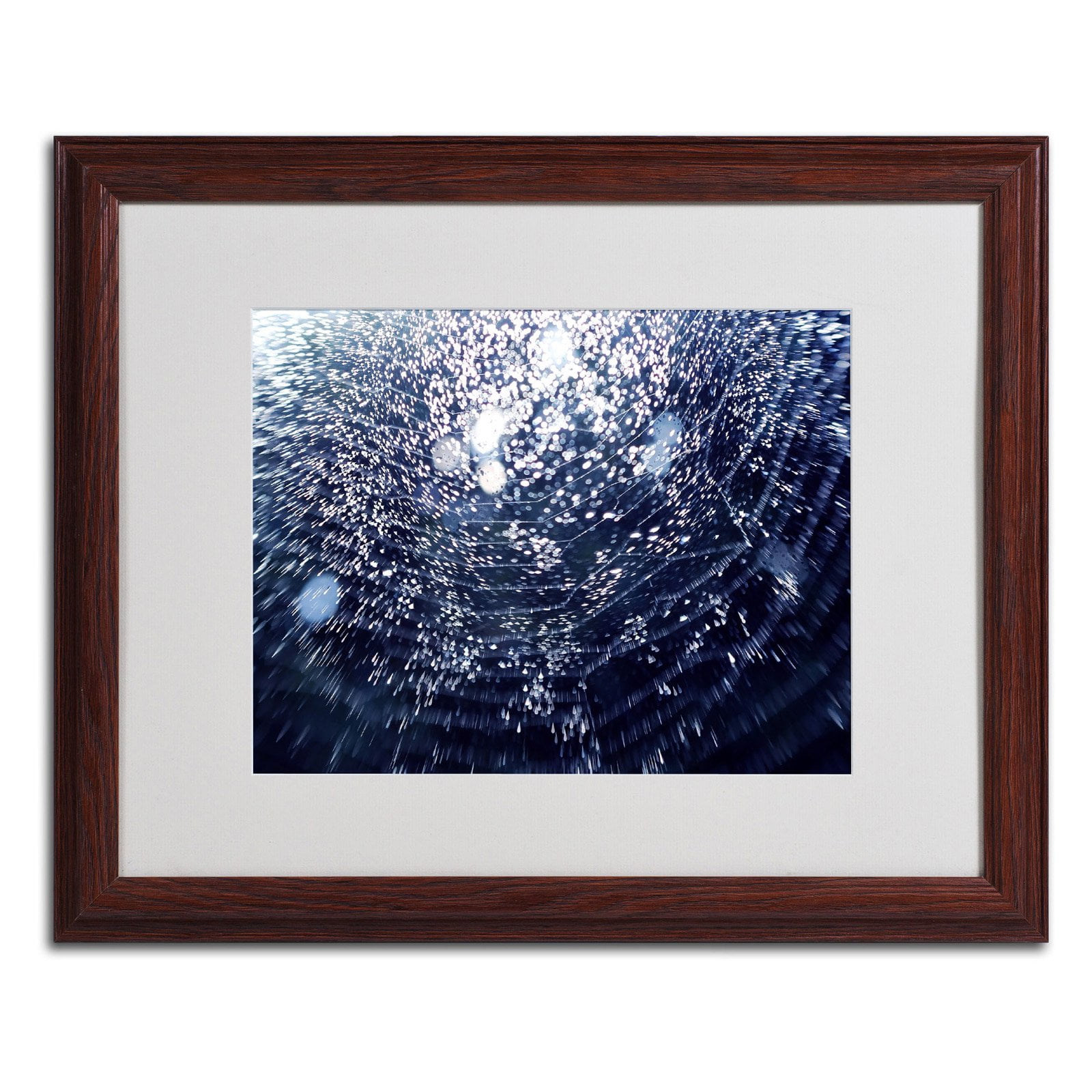 Trademark Fine Art "50 Shapes" Framed Canvas Art by Beata Czyzowska Young