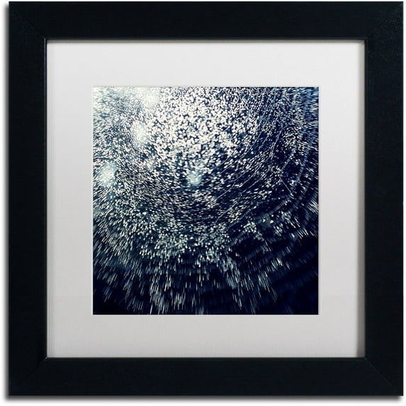 Trademark Fine Art "50 Shapes of Joy" Canvas Art by Beata Czyzowska Young, White Matte, Black Frame