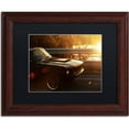 thumbnail image 1 of Trademark Fine Art "67 Mustang" Canvas Art by Jason Shaffer, Black Matte, Wood Frame, 1 of 1