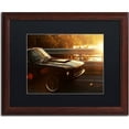 thumbnail image 1 of Trademark Fine Art "67 Mustang" Canvas Art by Jason Shaffer, Black Matte, Wood Frame, 1 of 1