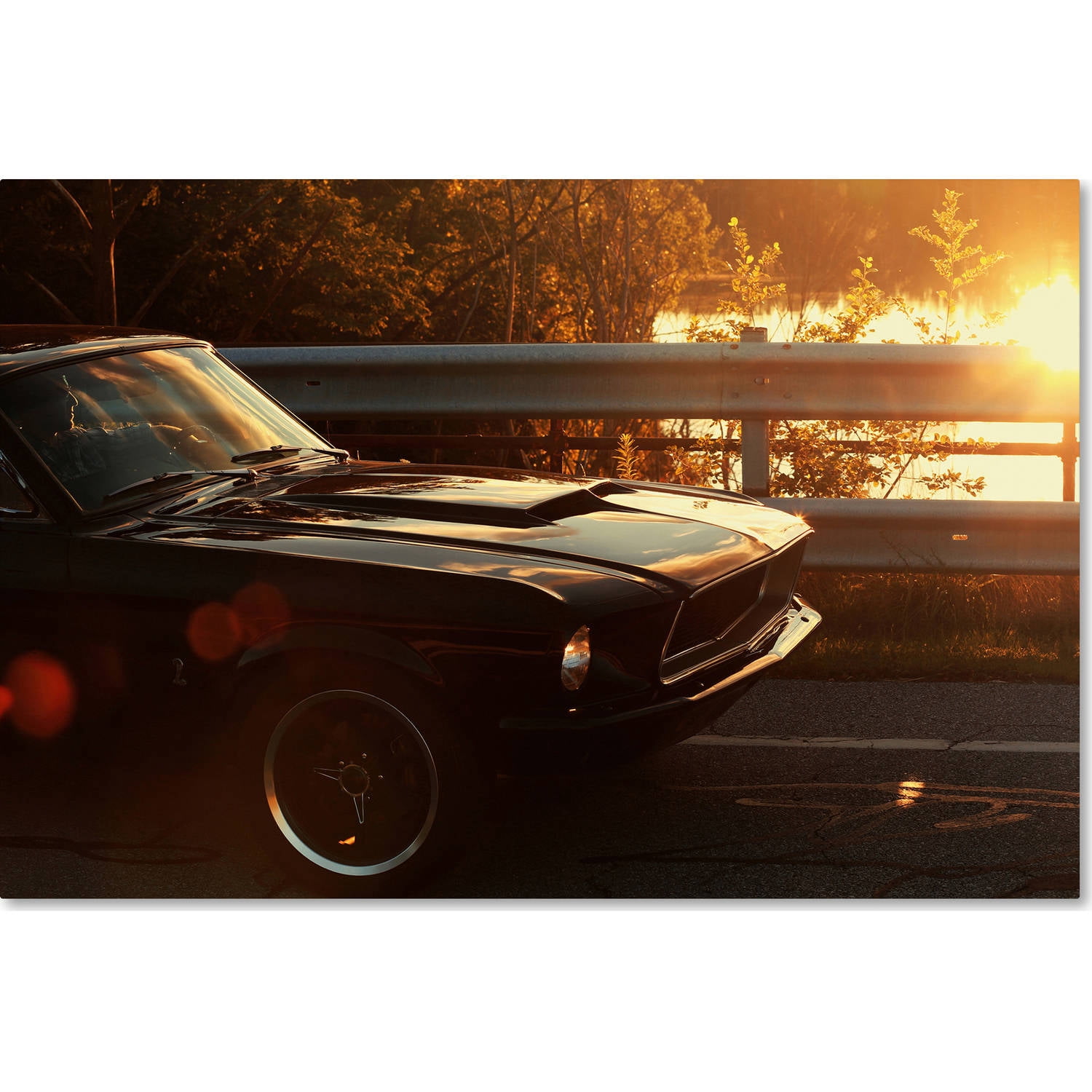 Trademark Fine Art "67 Mustang" Canvas Art by Jason Shaffer
