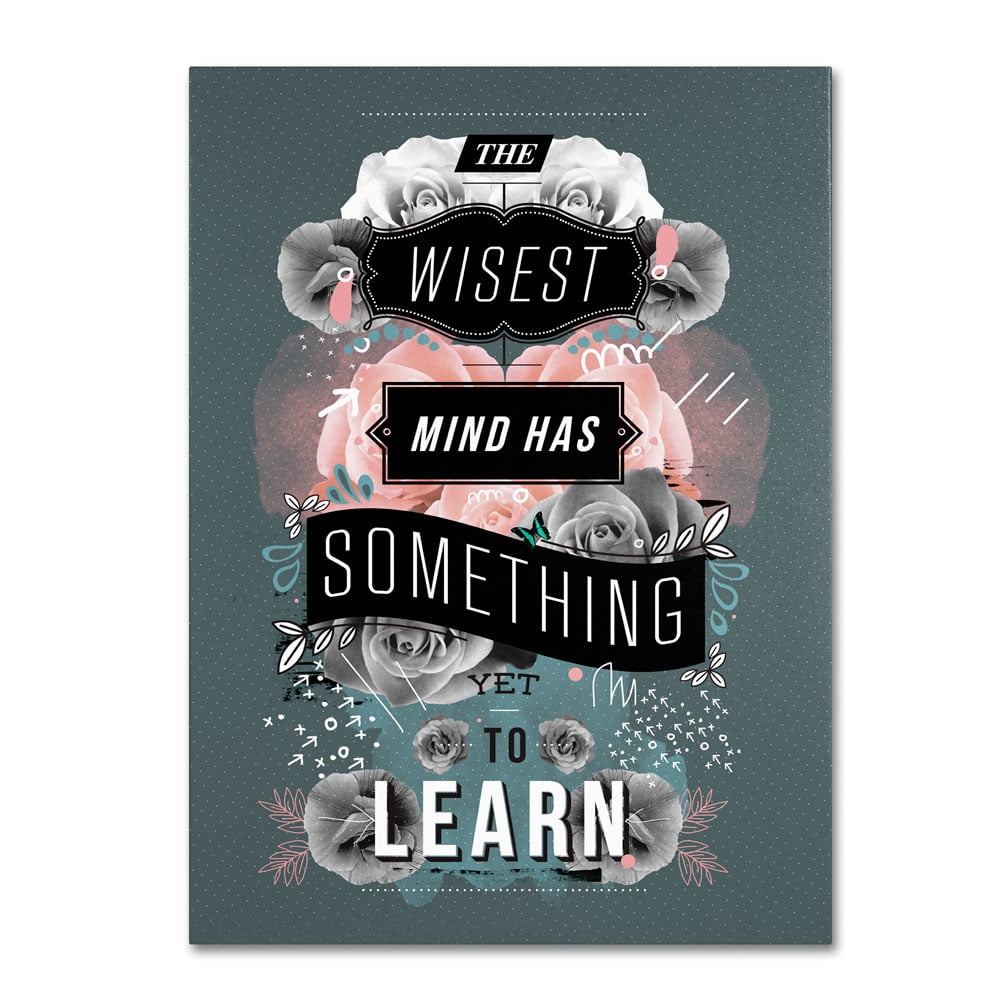 Trademark Fine Art "A Beautiful Mind" Canvas Art by Kavan & Co