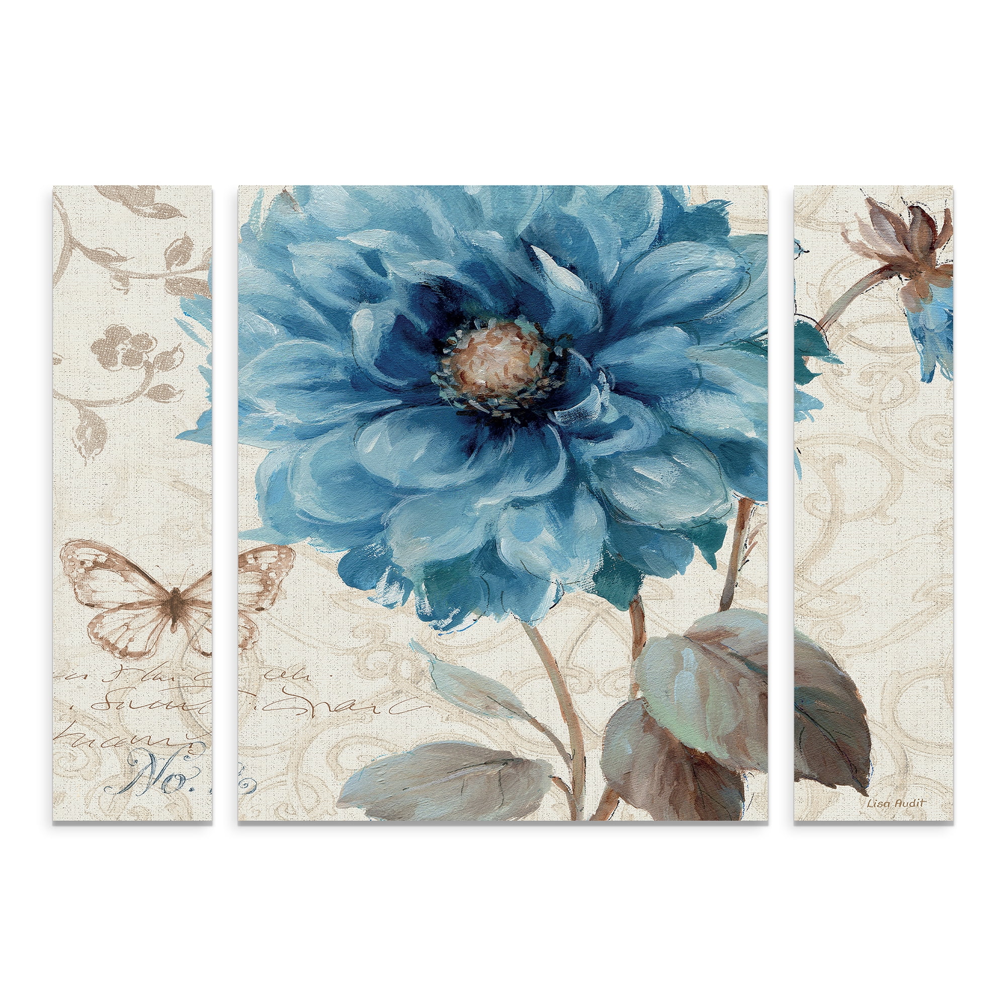 Trademark Fine Art 'A Blue Note II' Canvas Art by Lisa Audit