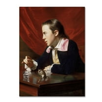 Trademark Fine Art 'A Boy With A Flying Squirrel' Canvas Art by John Singleton Copley