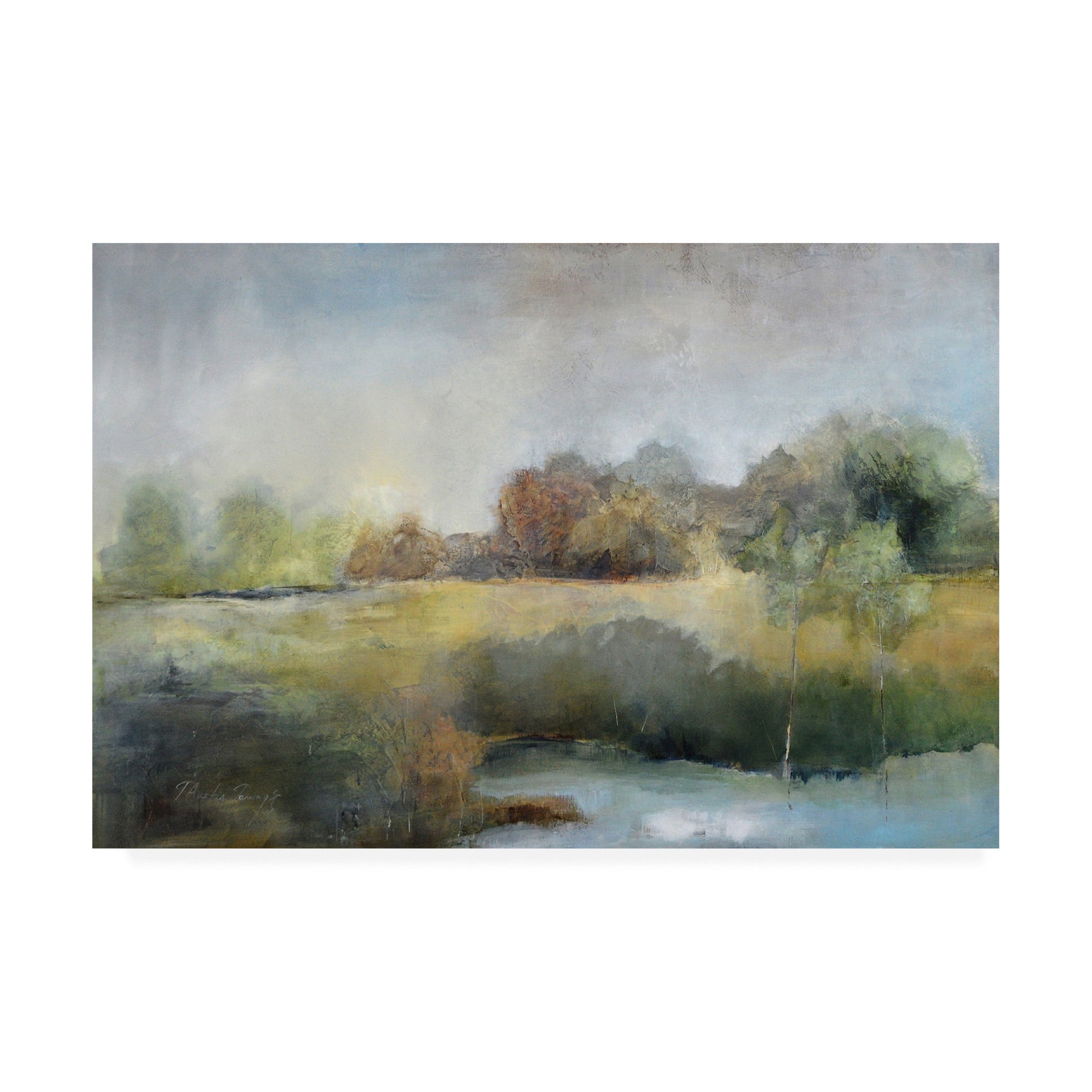 Trademark Fine Art 'A Chill in the Air' Canvas Art by J Austin Jenning